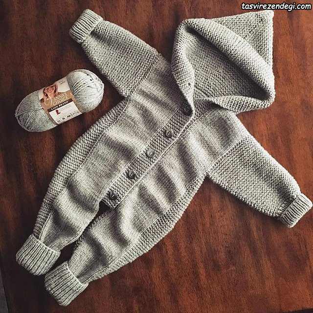 مدل سرهمی بافتنی میل بافی 