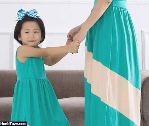 ست کردن مادر و دختری