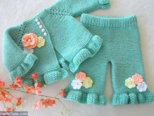 ست لباس بافتنی