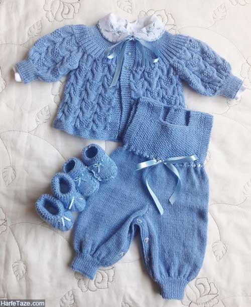 ست لباس بافتنی