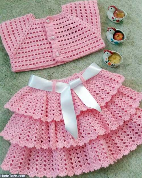 ست لباس بافتنی