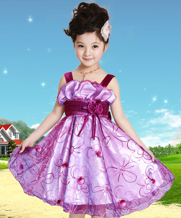 مدل لباس مجلسی دخترانه , پیراهن مجلسی بچه گانه 