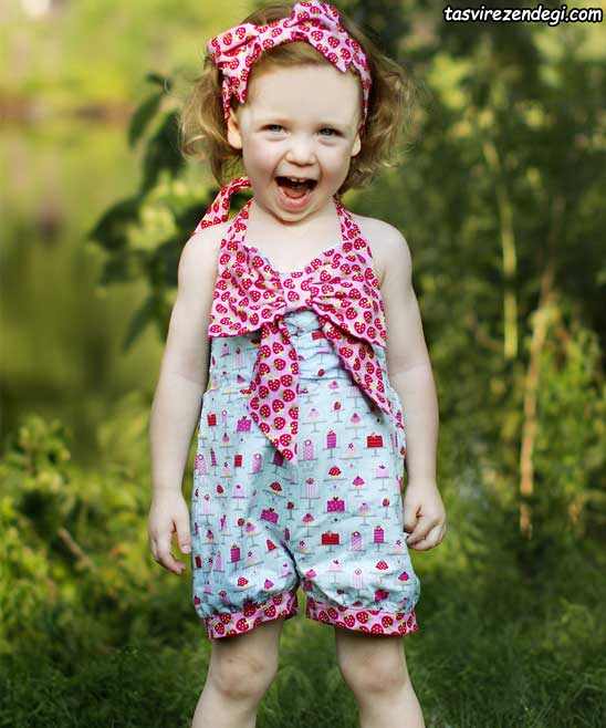 تاپ شلوارک سرهمی تابستانی