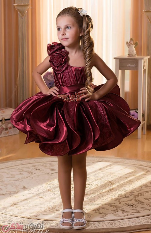 مدل لباس مجلسی بچه گانه , لباس مجلسی دخترانه 