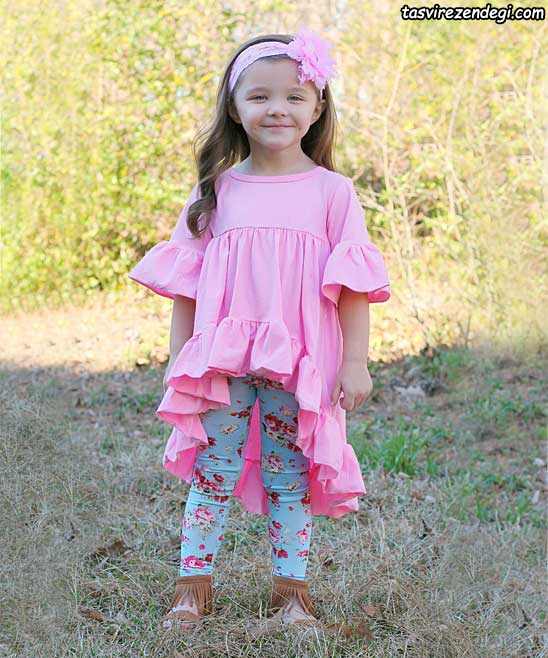 مدل لباس نخی بچگانه , پیراهن تابستانی دخترانه