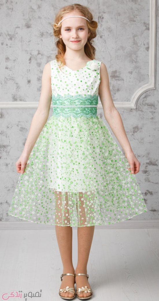 مدل پیراهن مجلسی دخترانه,لباس مجلسی دختر بچه