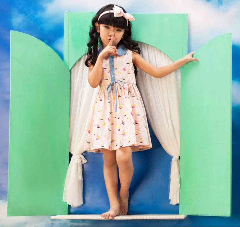 زیباترین مدل های پیراهن دخترانه - مدل لباس بچگانه