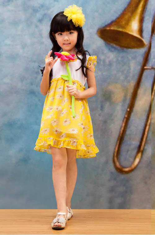 زیباترین مدل های پیراهن دخترانه - مدل لباس بچگانه