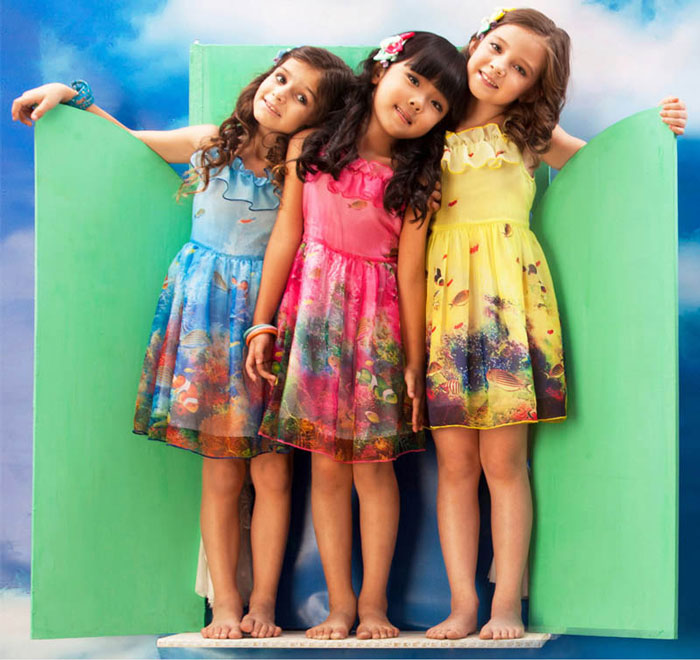 زیباترین مدل های پیراهن دخترانه - مدل لباس بچگانه