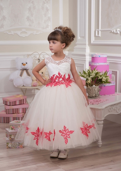 مدل لباس دخترانه مجلسی - پیراهن مجلسی بچگانه 2015