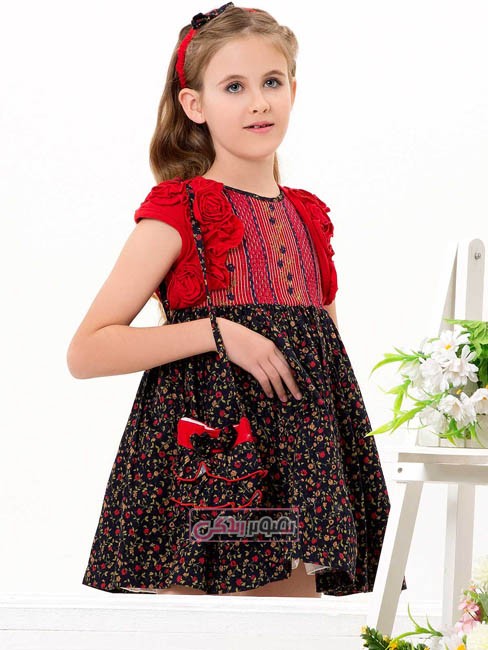 مدل پیراهن مجلسی دخترانه برند edenrobe