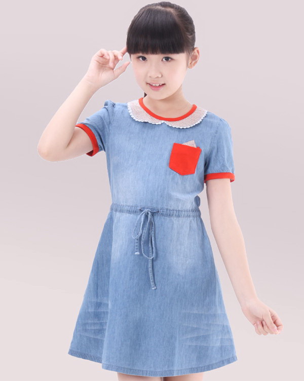 مدل لباس های دخترانه - پیراهن دخترانه - پیراهن بچگانه - پیراهن طرح لی - سارافان دخترانه - پیراهن مجلسی بچگانه