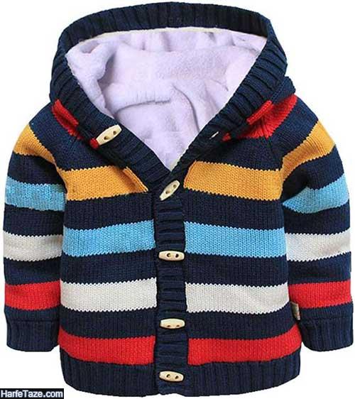 ژاکت بافتنی پسرانه