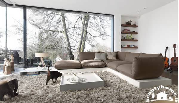 دکوراسیون داخلی پذیرایی مدرن