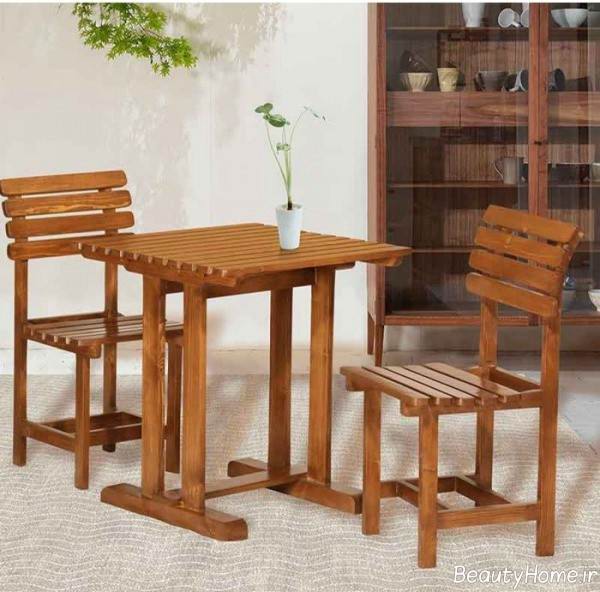 میز دو نفره صبحانه خوری 