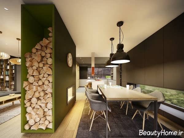 دکوراسیون پاییزی در سالن غذاخوری 