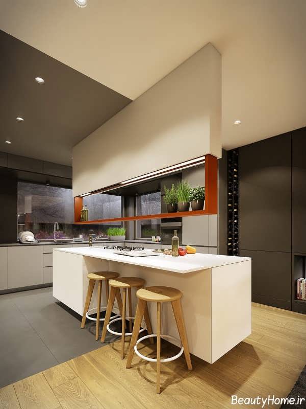 دکوراسیون آشپزخانه مدرن 