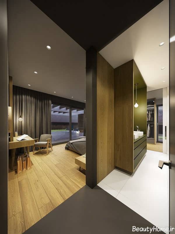 دکوراسیون پاییزی در خانه ای شیک و مدرن 