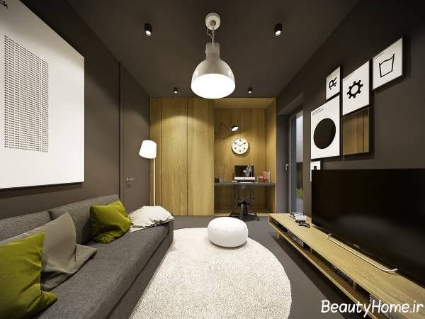 طراحی دکوراسیون داخلی در خانه ای مدرن و زیبا