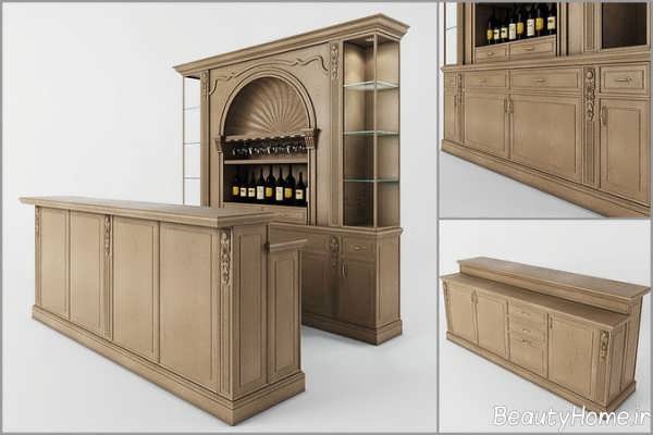 مدل میز بار