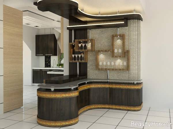 مدل میز بار زیبا و لوکس 