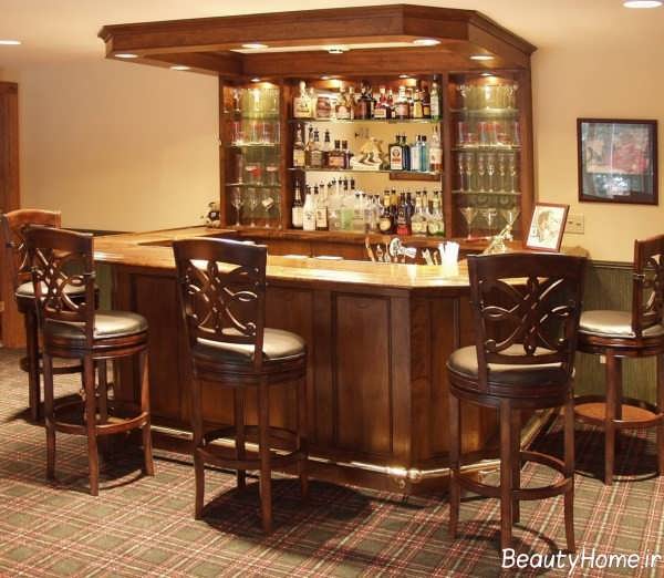 میز بار شیک برای آشپزخانه 