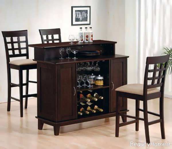 مدل میز بار چوبی 