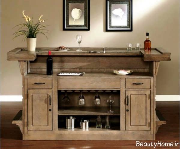 مدل میز بار چوبی 