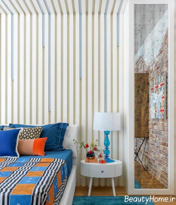 طراحی اتاق خواب با تم ترکیبی