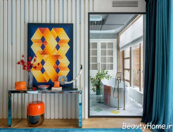 دکوراسیون زیبا با ایده های رنگی