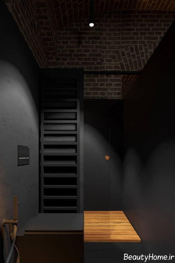 چیدمان عالی منزل با تم تیره