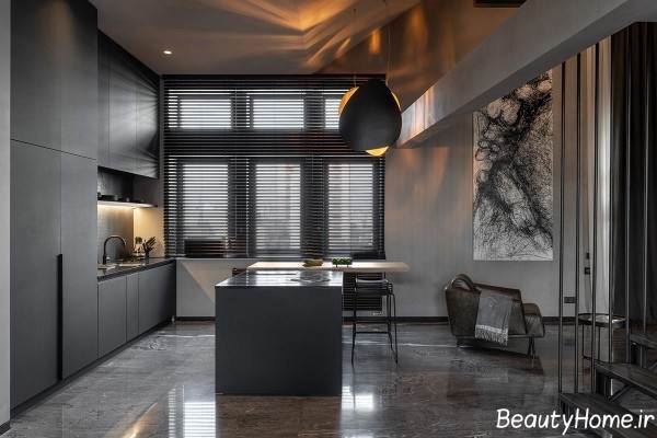 نورپردازی داخلی آشپزخانه 