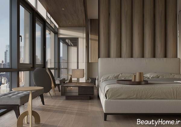 طراحی دکوراسیون منزل با تم تیره 