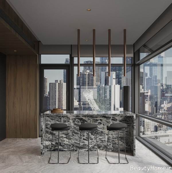 دکوراسیون زیبا و شیک خانه آپارتمانی 