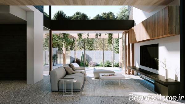 دکوراسیون خانه ویلایی دوبلکس 