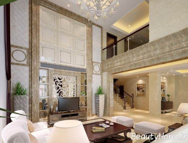 دکوراسیون کلاسیک منازل دوبلکس 