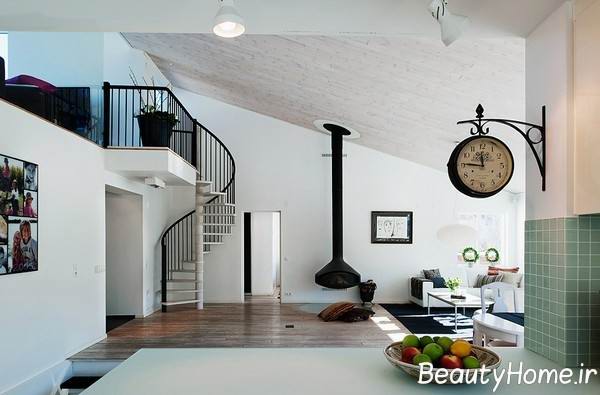 دیزاین مدرن خانه دوبلکس 