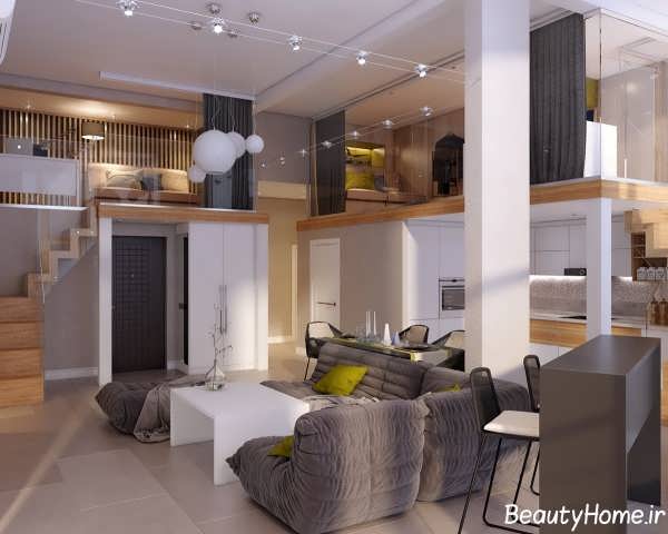 انواع طراحی های مدرن برای خانه های دوبلکس 