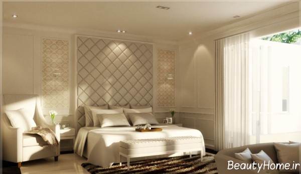 نورپردازی اتاق خواب تلفیقی 