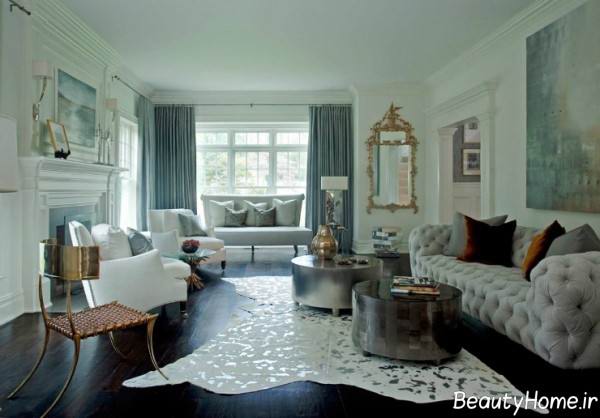 دکوراسیون شیک سالن پذیرایی 