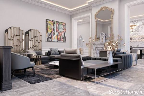 دکوراسیون پذیرایی شیک 