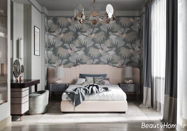 طراحی داخلی اتاق خواب با سبک تلفیقی 
