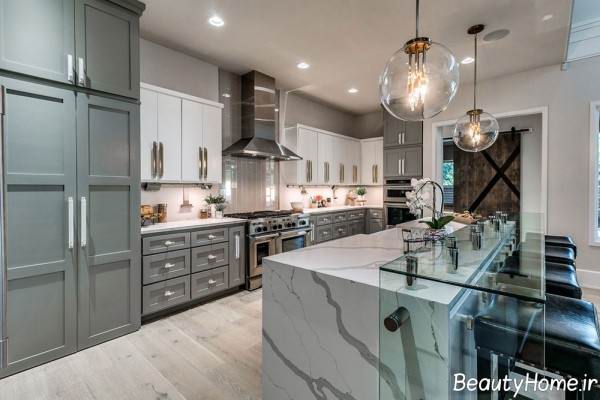 دکوراسیون آشپزخانه با سبک تلفیقی 