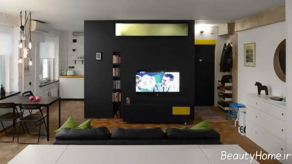 دیزاین دکوراسیون خانه 50 متری