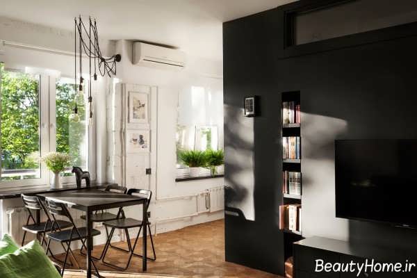 دکوراسیون زیبا و شیک خانه کوچک 