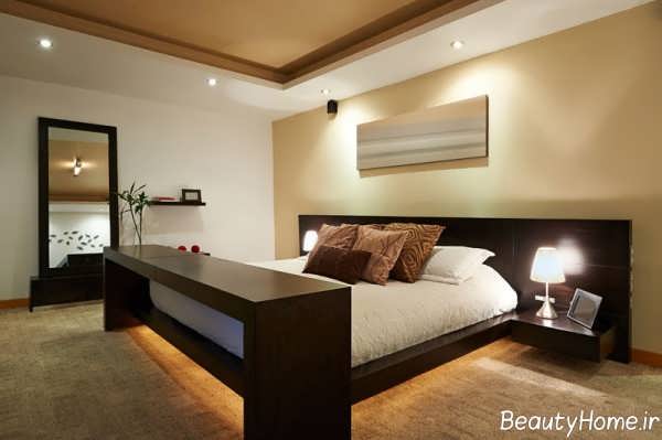 دکوراسیون مدرن و لاکچری اتاق خواب 