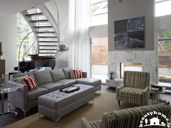 دکوراسیون داخلی پذیرایی مدرن