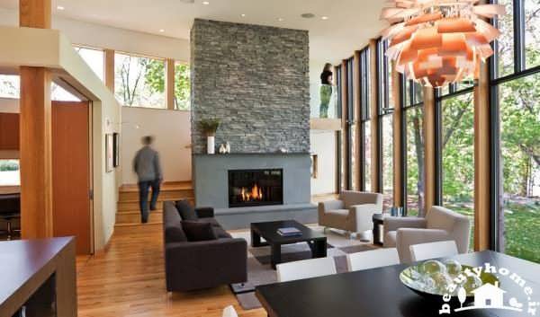 دکوراسیون داخلی پذیرایی مدرن