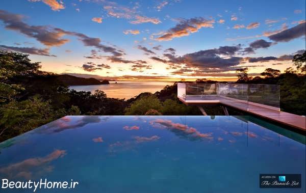 دکوراسیون و طراحی استخر ویلای لاکچری