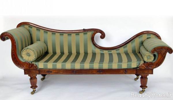 مبل شزلون طرح دار و زیبا 